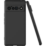 Flexible und sichere TPU Handyhülle für Google Pixel 6 in Schwarz