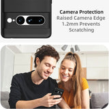 Flexible und sichere TPU Handyhülle für Google Pixel 7 Pro in Schwarz