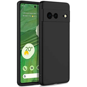 Flexible und sichere TPU Handyhülle für Google Pixel 7 in Schwarz