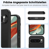 Flexible und sichere TPU Handyhülle für Google Pixel 9 Pro XL in Schwarz