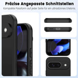 Flexible und sichere TPU Handyhülle für Google Pixel 9 in Schwarz