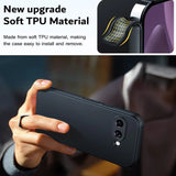 Flexible und sichere TPU Handyhülle für Google Pixel 9a in Schwarz