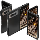 Flexible und sichere TPU Handyhülle für Google Pixel Fold in Schwarz
