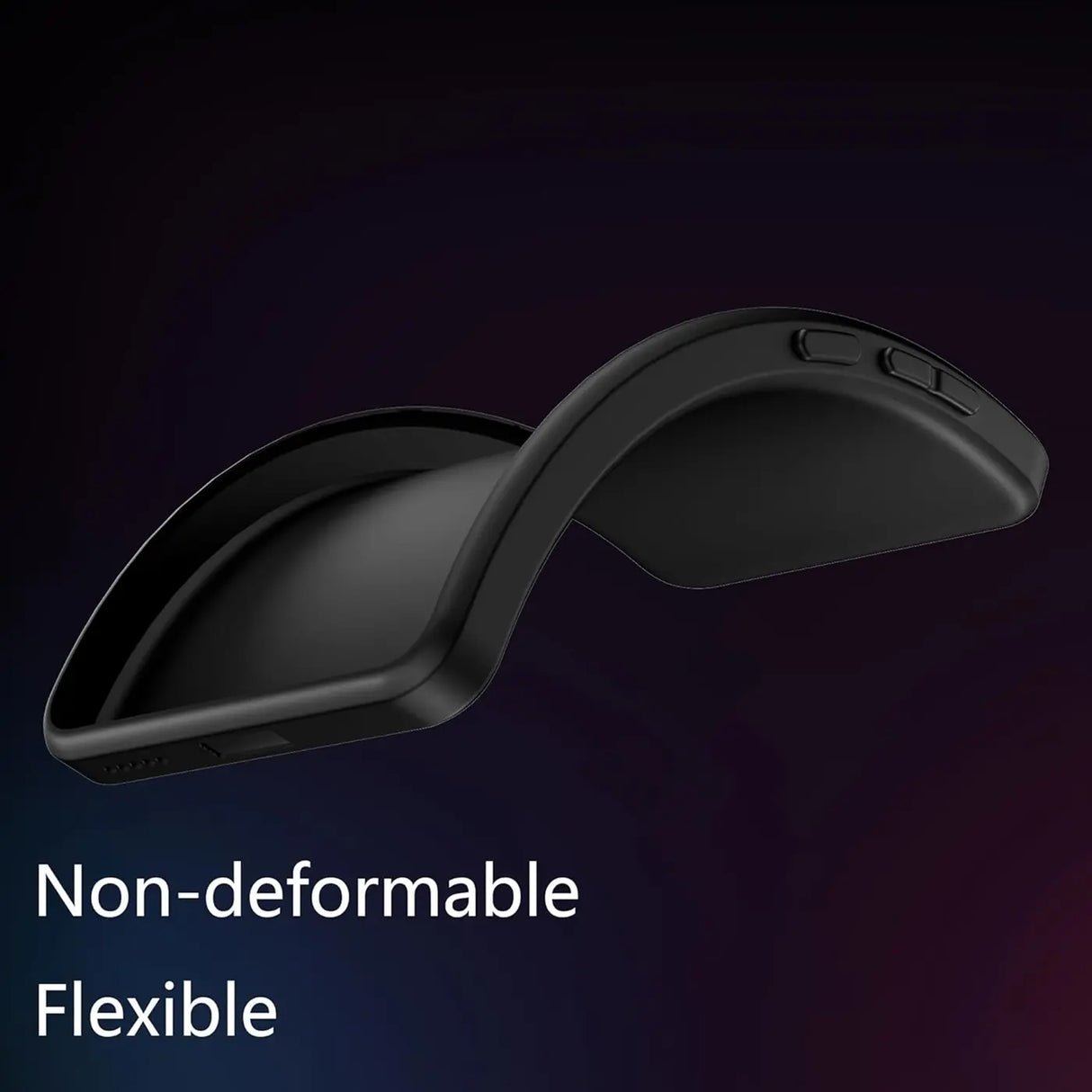 Flexible und sichere TPU Handyhülle für HMD Skyline in Schwarz