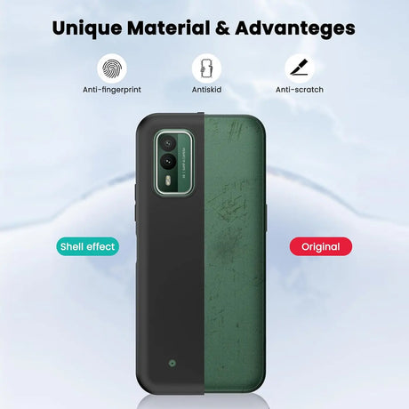 Flexible und sichere TPU Handyhülle für HMD XR21 in Schwarz