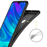 Flexible und sichere TPU Handyhülle für Honor 20 Lite / 20E in Schwarz