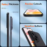 Flexible und sichere TPU Handyhülle für Honor 400 Pro in Schwarz