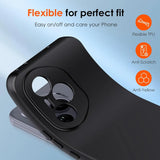 Flexible und sichere TPU Handyhülle für Honor 400 Pro in Schwarz