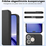 Honor 600 Lite - Slim Silikon Hülle Schwarz Matt