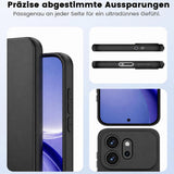 Honor 600 - Slim Silikon Hülle Schwarz Matt