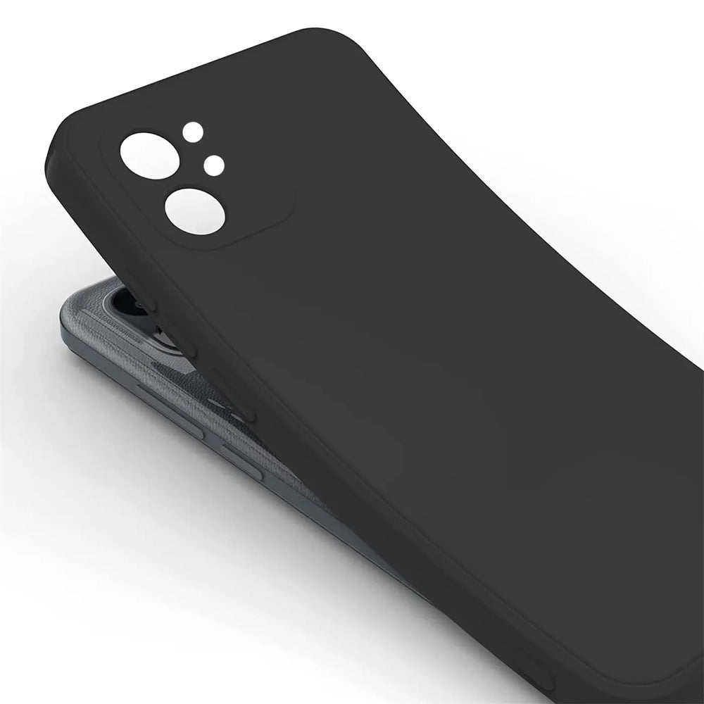 Flexible und sichere TPU Handyhülle für Honor 80 SE in Schwarz