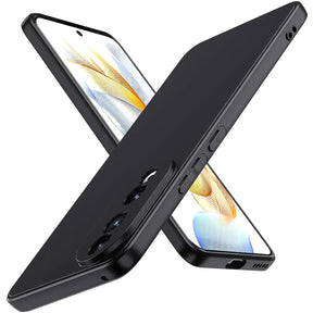Flexible und sichere TPU Handyhülle für Honor 90 in Schwarz