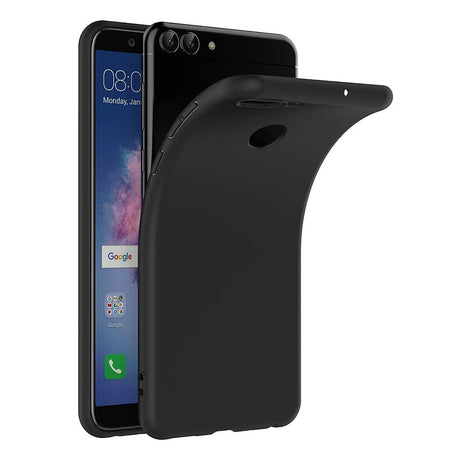 Flexible und sichere TPU Handyhülle für Honor 9 Lite in Schwarz