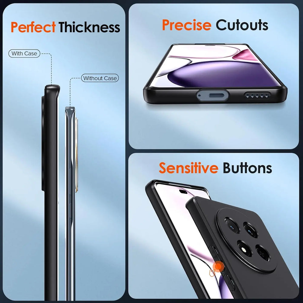 Flexible und sichere TPU Handyhülle für Honor Magic 7 Lite in Schwarz