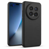 Honor Magic 8 Pro - Slim Silikon Hülle Schwarz Matt