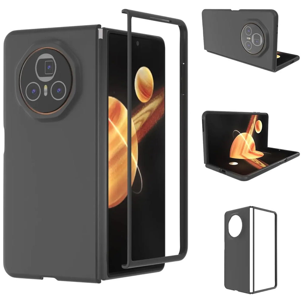 Flexible und sichere TPU Handyhülle für Honor Magic V3 in Schwarz