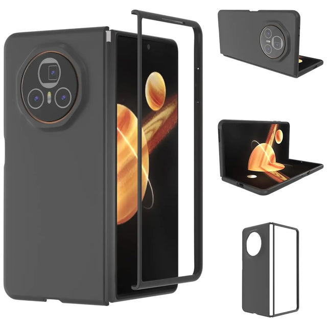 Flexible und sichere TPU Handyhülle für Honor Magic V3 in Schwarz