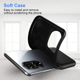 Flexible und sichere TPU Handyhülle für Honor X7 in Schwarz