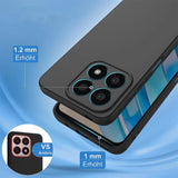 Flexible und sichere TPU Handyhülle für Honor X8a in Schwarz