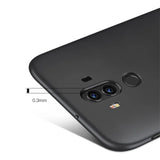 Flexible und sichere TPU Handyhülle für Huawei Mate 10 Pro in Schwarz