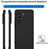Flexible und sichere TPU Handyhülle für Huawei Nova 10 Pro in Schwarz