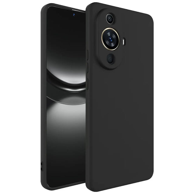 Flexible und sichere TPU Handyhülle für Huawei Nova 12S in Schwarz