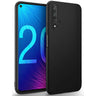 Huawei Nova 5T - Slim Silikon Hülle Schwarz Matt