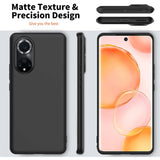 Flexible und sichere TPU Handyhülle für Huawei Nova 9 / Honor 50 in Schwarz