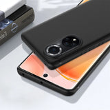 Flexible und sichere TPU Handyhülle für Huawei Nova 9 / Honor 50 in Schwarz
