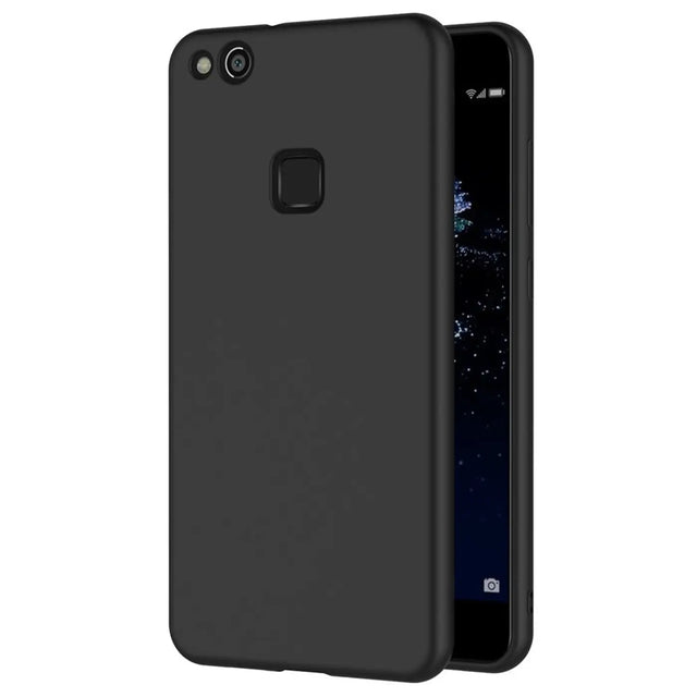 Flexible und sichere TPU Handyhülle für Huawei P10 Lite in Schwarz