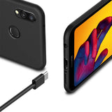Flexible und sichere TPU Handyhülle für Huawei P20 Lite in Schwarz