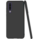 Flexible und sichere TPU Handyhülle für Huawei P30 in Schwarz