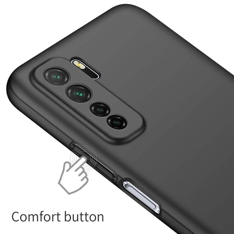 Flexible und sichere TPU Handyhülle für Huawei P40 Lite 5G in Schwarz