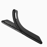 Flexible und sichere TPU Handyhülle für Huawei P40 Lite in Schwarz