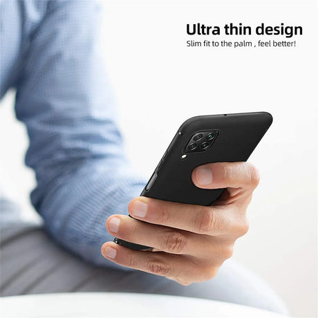 Flexible und sichere TPU Handyhülle für Huawei P40 Lite in Schwarz