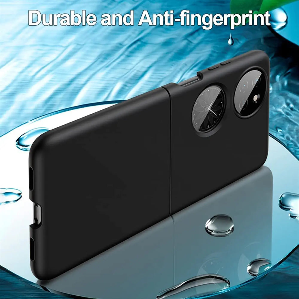 Flexible und sichere TPU Handyhülle für Huawei P50 Pocket in Schwarz