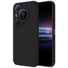 Huawei Pura 70 Pro - Slim Silikon Hülle Schwarz Matt