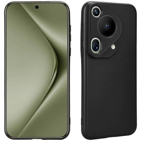 Flexible und sichere TPU Handyhülle für Huawei Pura 70 Ultra in Schwarz