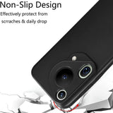 Flexible und sichere TPU Handyhülle für Huawei Pura 70 Ultra in Schwarz