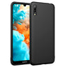 Huawei Y5 2019 - Slim Silikon Hülle Schwarz Matt