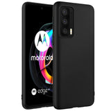 Flexible und sichere TPU Handyhülle für Motorola Edge 20 in Schwarz