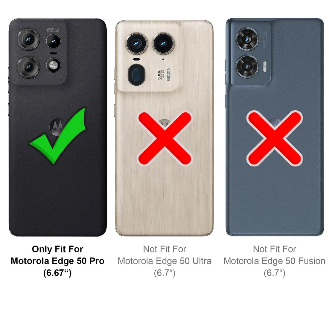 Exakt passend für das Edge 50 Pro