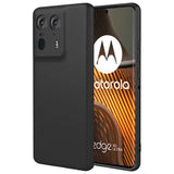 Flexible und sichere TPU Handyhülle für Motorola Edge 50 Ultra in Schwarz