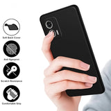 Flexible und sichere TPU Handyhülle für Motorola Moto G04 / G24 in Schwarz