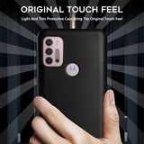 Flexible und sichere TPU Handyhülle für Motorola Moto G30 / G20 / G10 in Schwarz