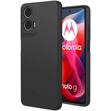Flexible und sichere TPU Handyhülle für Motorola Moto G34 5G in Schwarz