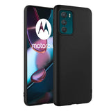 Flexible und sichere TPU Handyhülle für Motorola Moto G42 in Schwarz