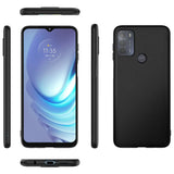 Flexible und sichere TPU Handyhülle für Motorola Moto G50 in Schwarz