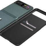 Flexible und sichere TPU Handyhülle für Motorola Razr 40 in Schwarz