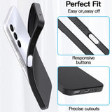 Flexible und sichere TPU Handyhülle für Samsung Galaxy A05s in Schwarz